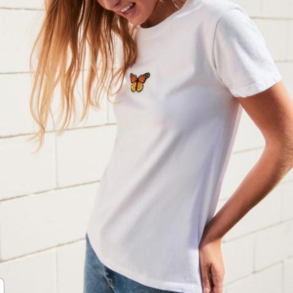 Brandy melville John Galt butterfly top - Picture 4 of 8